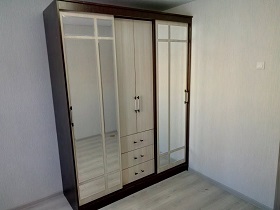 Сборка шкафа-купе с 2 дверями в Рязани