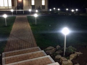 Установка уличных светильников в Рязани